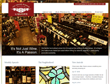 Tablet Screenshot of 1stgrandaveliquors.com